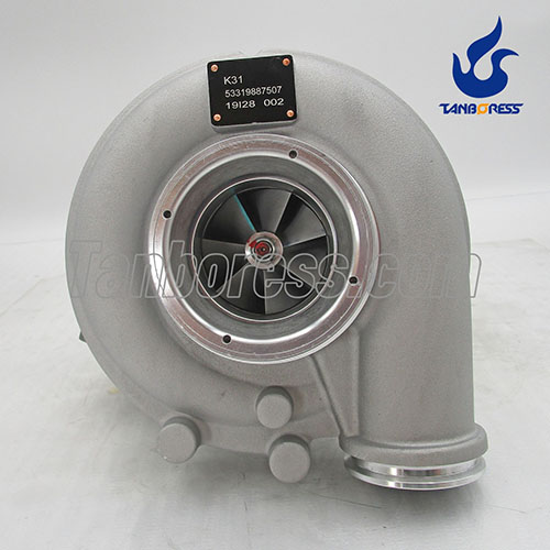 Turbocharger for Man K31  D2876LF12 | D2876LOH | D2876LF 53319887507
